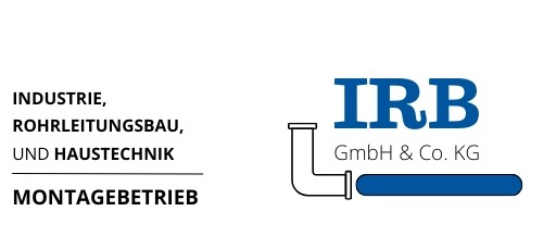 Logo IRB GmbH & Co. KG - Schwesterfirma für Industrie, Rohrleitungsbau und Haustechnik